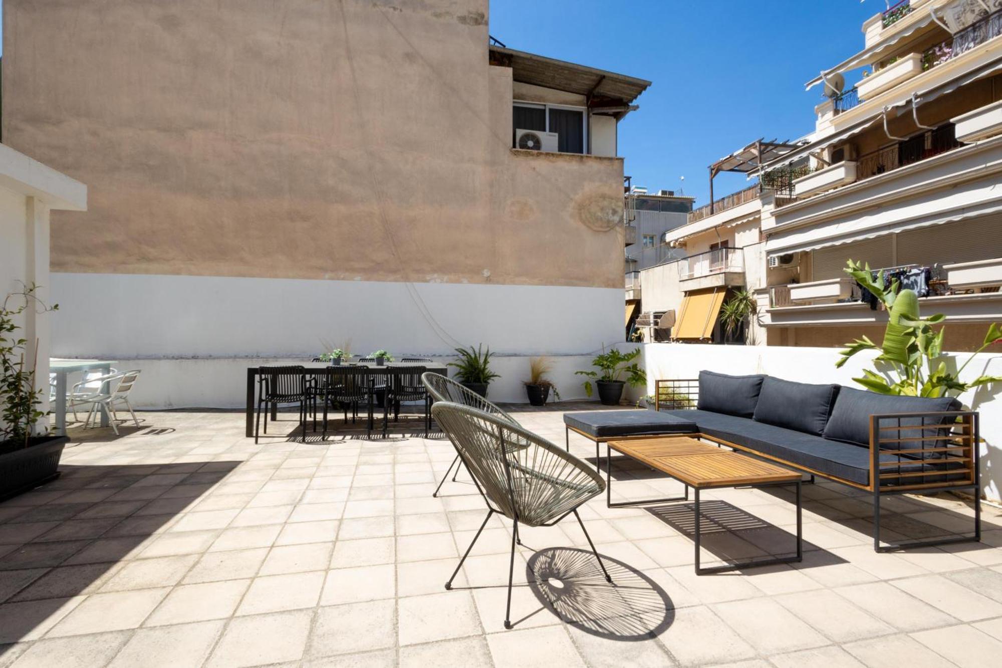 Renovated 5 Bdr House Near Acropolis - New Beds, Terrace & Green Yard Athènes Extérieur photo
